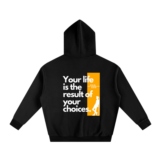 Your Life Oversize Fleeced Hoodie