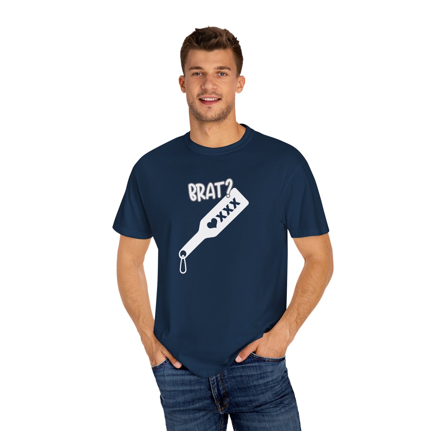 Brat, Brat Shirt, Sub_Dom Tee, Unisex Garment - Dyed T-shirt - Mighty Lifestyle