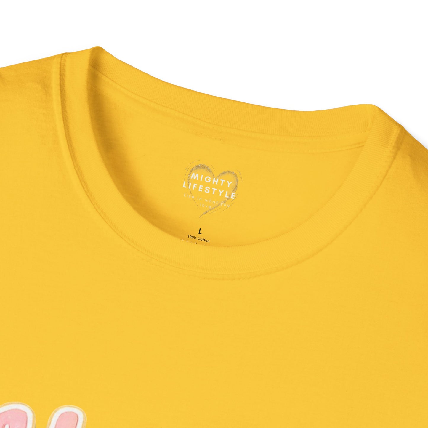 Happy Easter Bunny Graphic Tee – Cute Pastel Easter Shirt for Women, Spring Holiday Outfit, Easter Egg Hunt Shirt