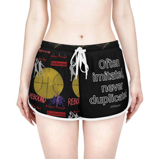 Basketball Shorts - Mighty Lifestyle Rebound Box Out Follow Through Faith Over Fear Women's Sports Shorts