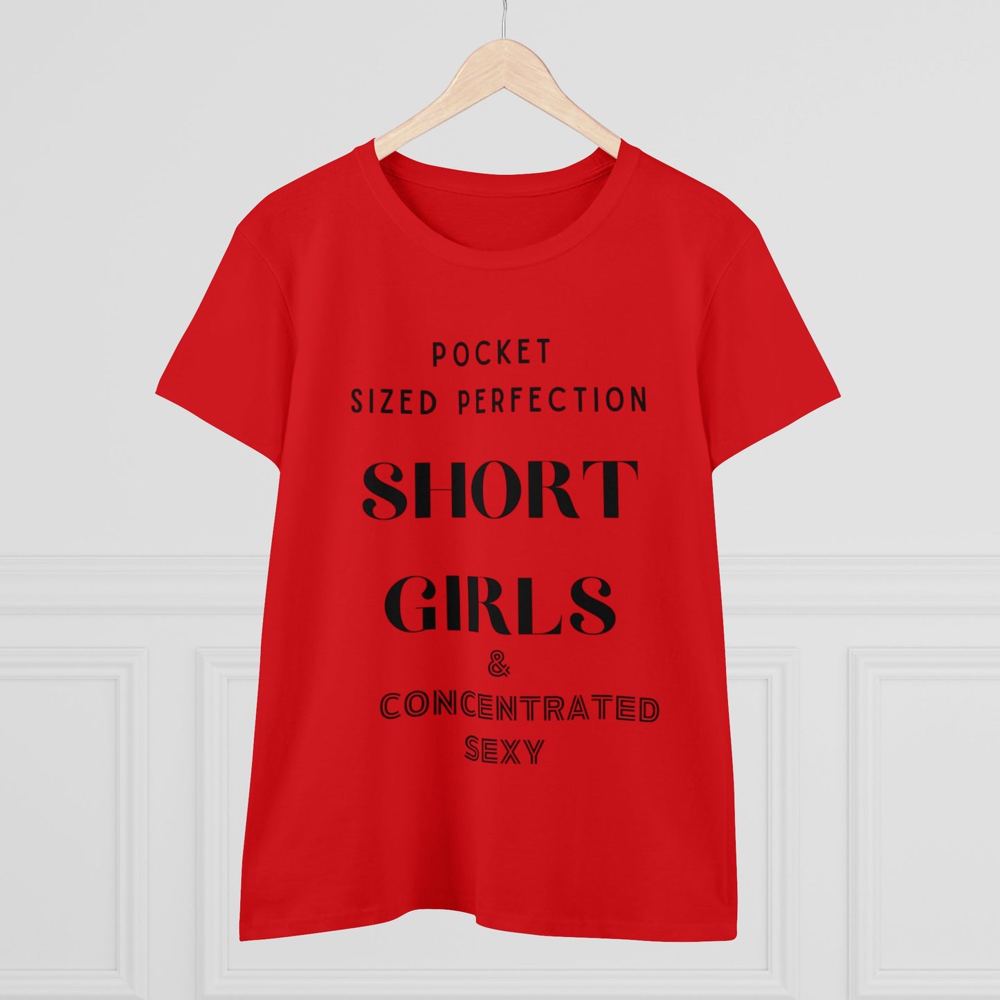 Short Girls Shirt | Women's Midweight Cotton Tee