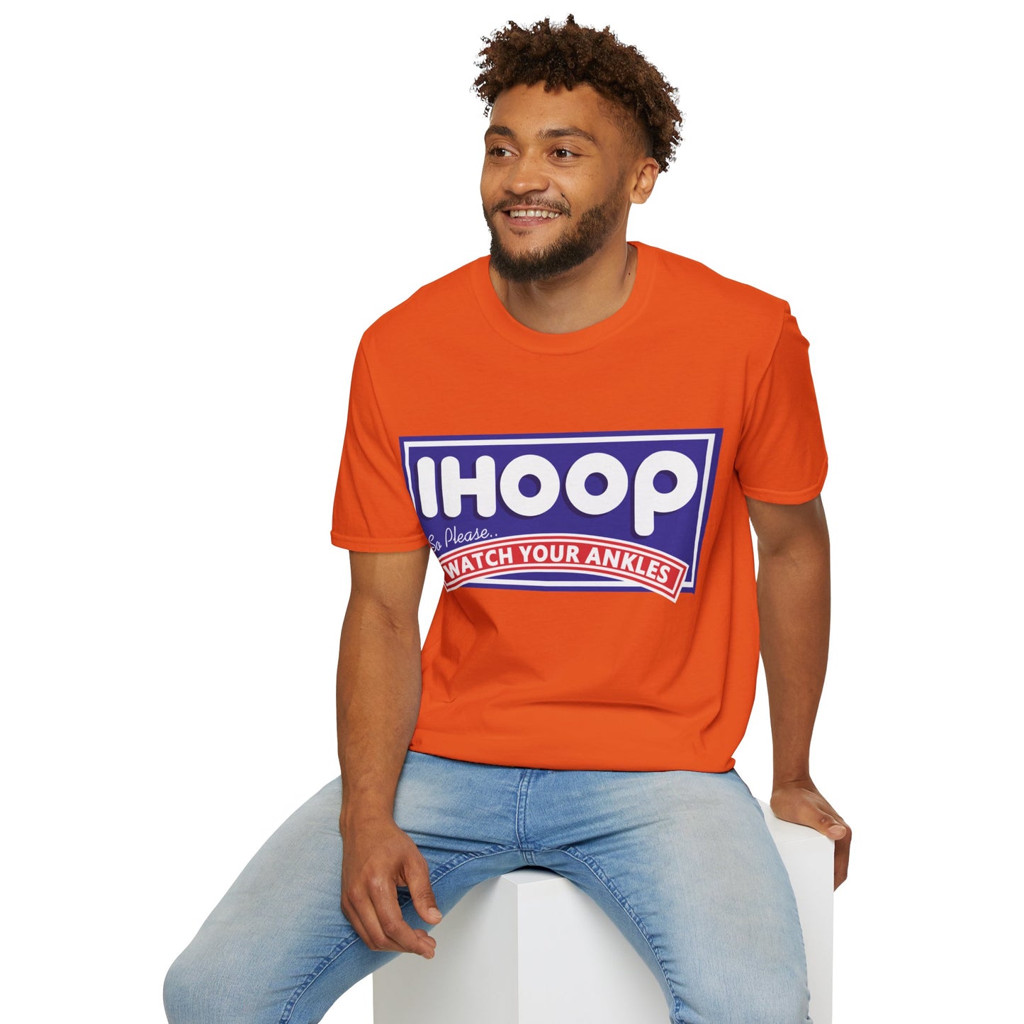 Basketball Shirt | IHoop Ankles Shirt | Sports Shirt | Gift for Baller | Baller Shirt | Mighty Lifestyle |  Softstyle T-Shirt