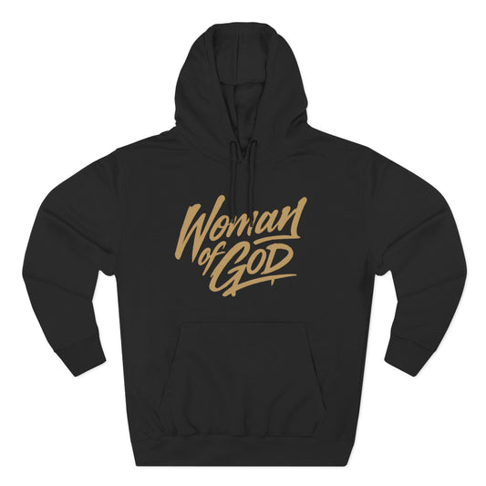 Woman of God "Fearfully and Wonderfully Made" Fleece Hoodie Faith Based Hoodie Christian Hoodie