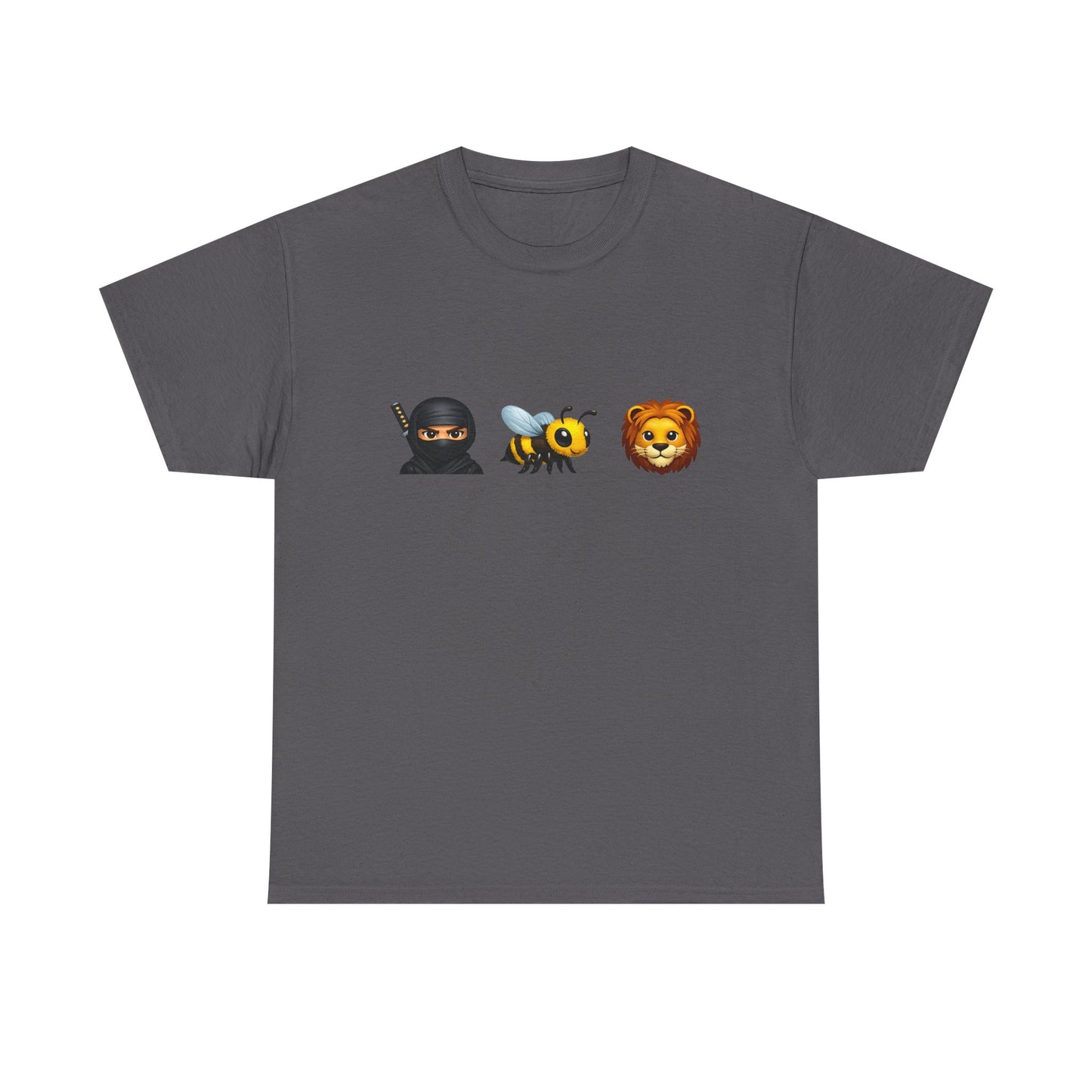 Ninjas Be Lyin' Emoji Tee — Ninja • Bee • Lion Graphic T-Shirt