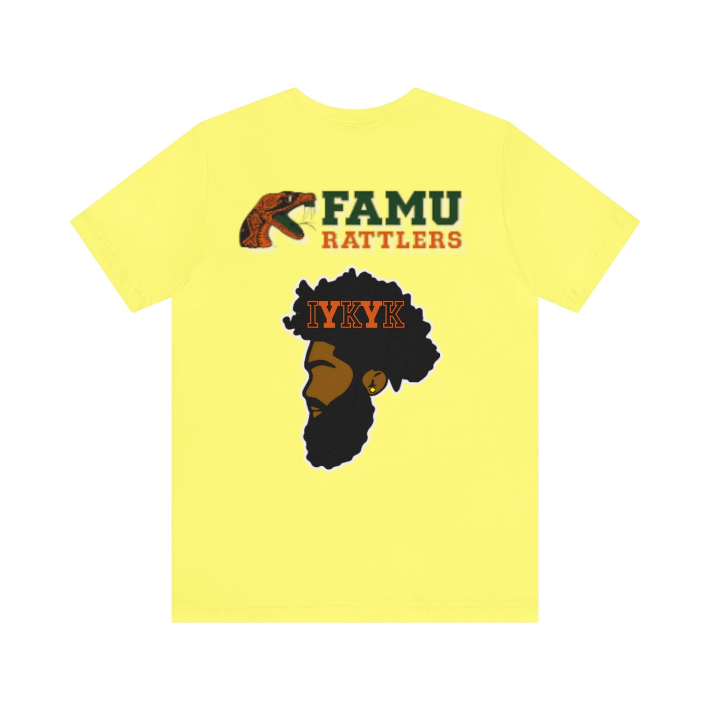 Rattler Shirt Male Afro, FAMU Shirt, FAMU Grad, FAMU Alum, Gift For Rattler, Gift for Rattler Alum