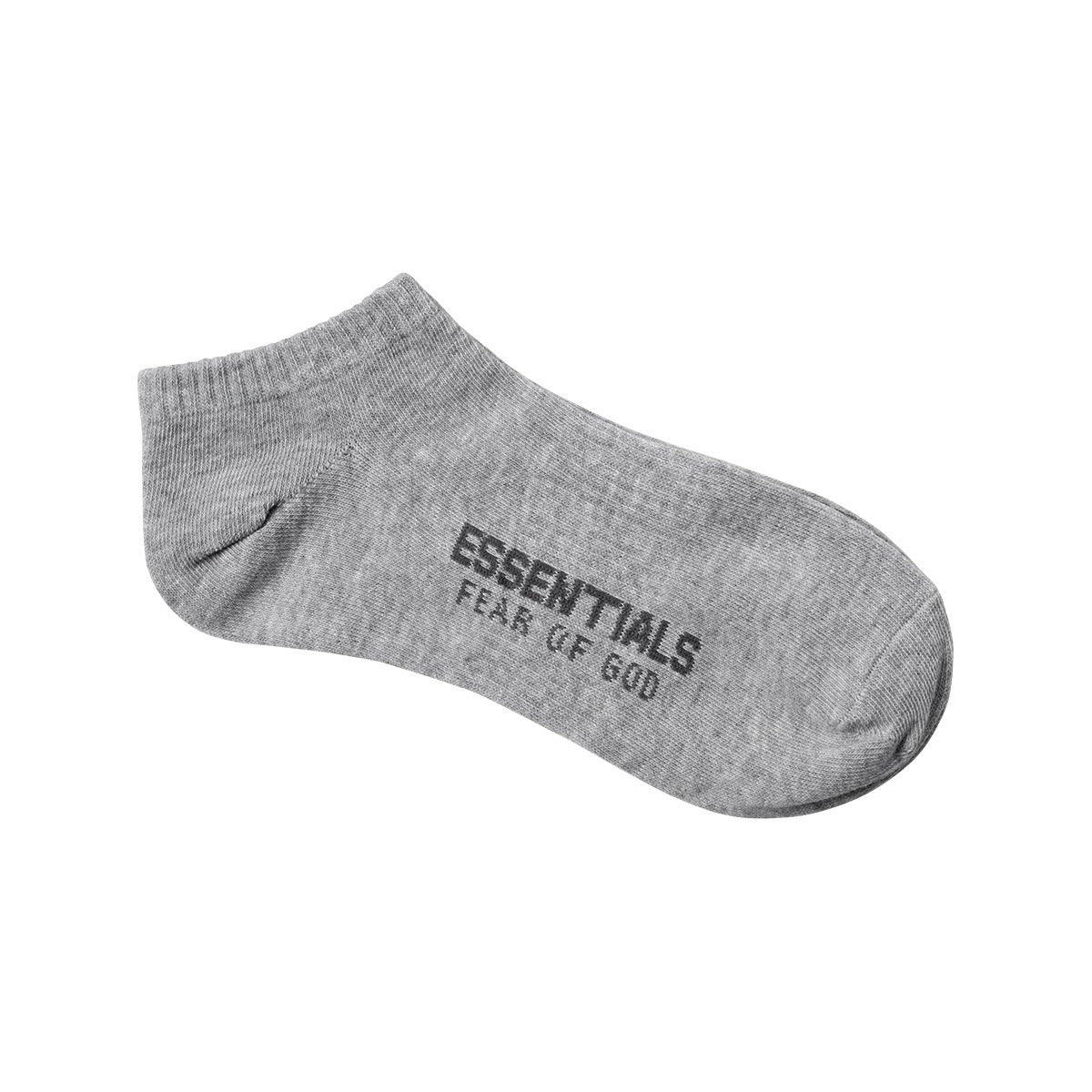 ESSENTIALS style Mens and Women's High Street  Fashion Brand Sports Socks Boat Socks Versatile