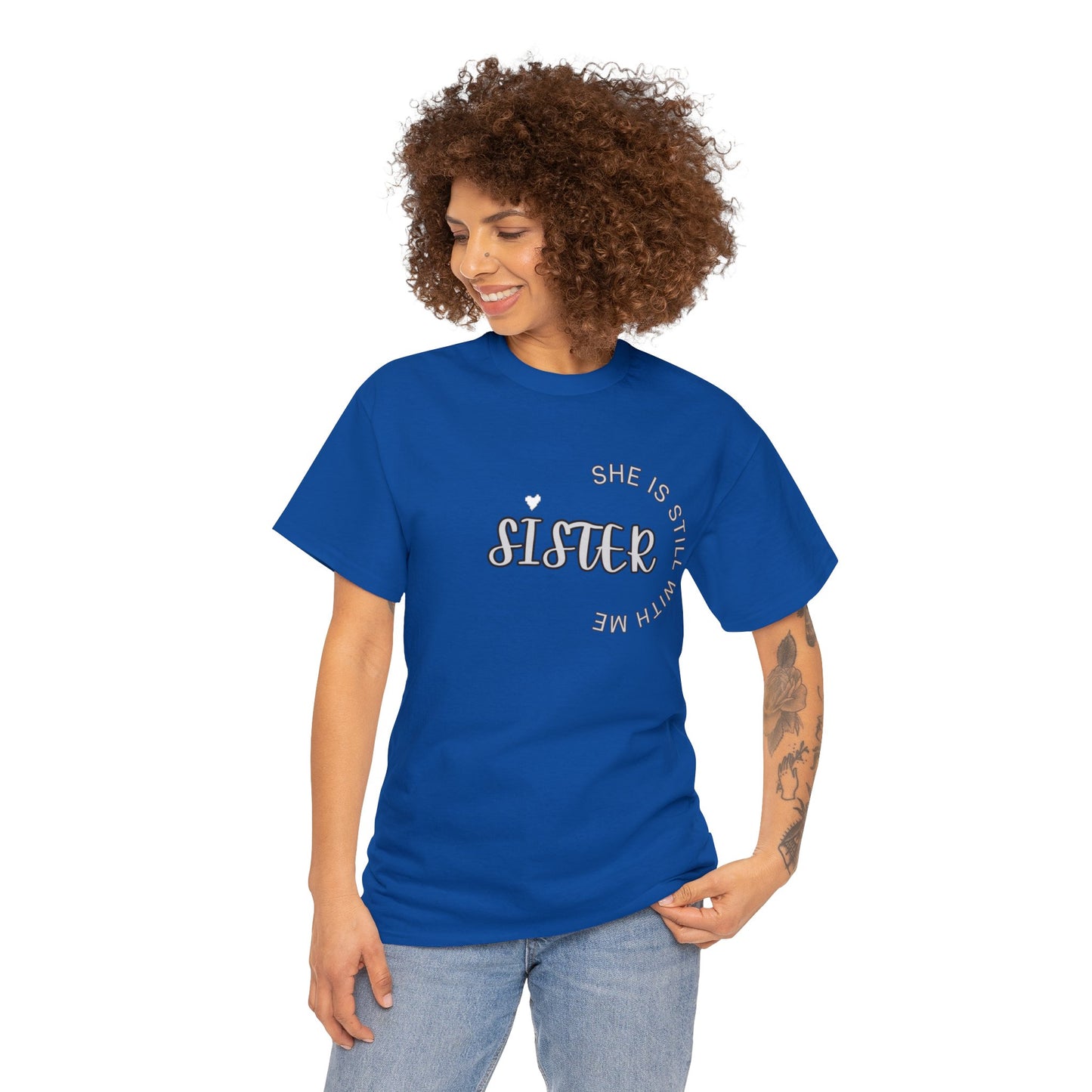 SISTER IN HEAVEN, Honor a deceased sister, Remember a sister, Shirt for someone that misses their sister, Sister