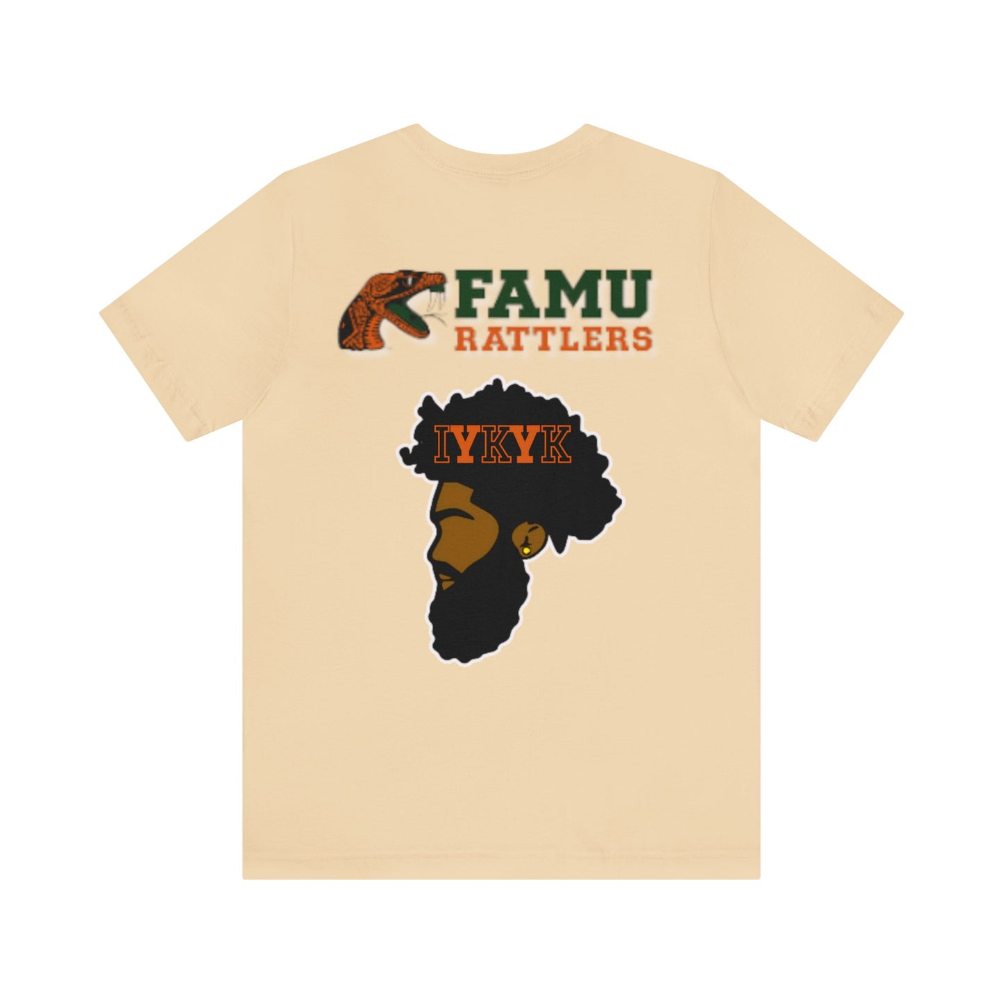 Rattler Shirt Male Afro, FAMU Shirt, FAMU Grad, FAMU Alum, Gift For Rattler, Gift for Rattler Alum