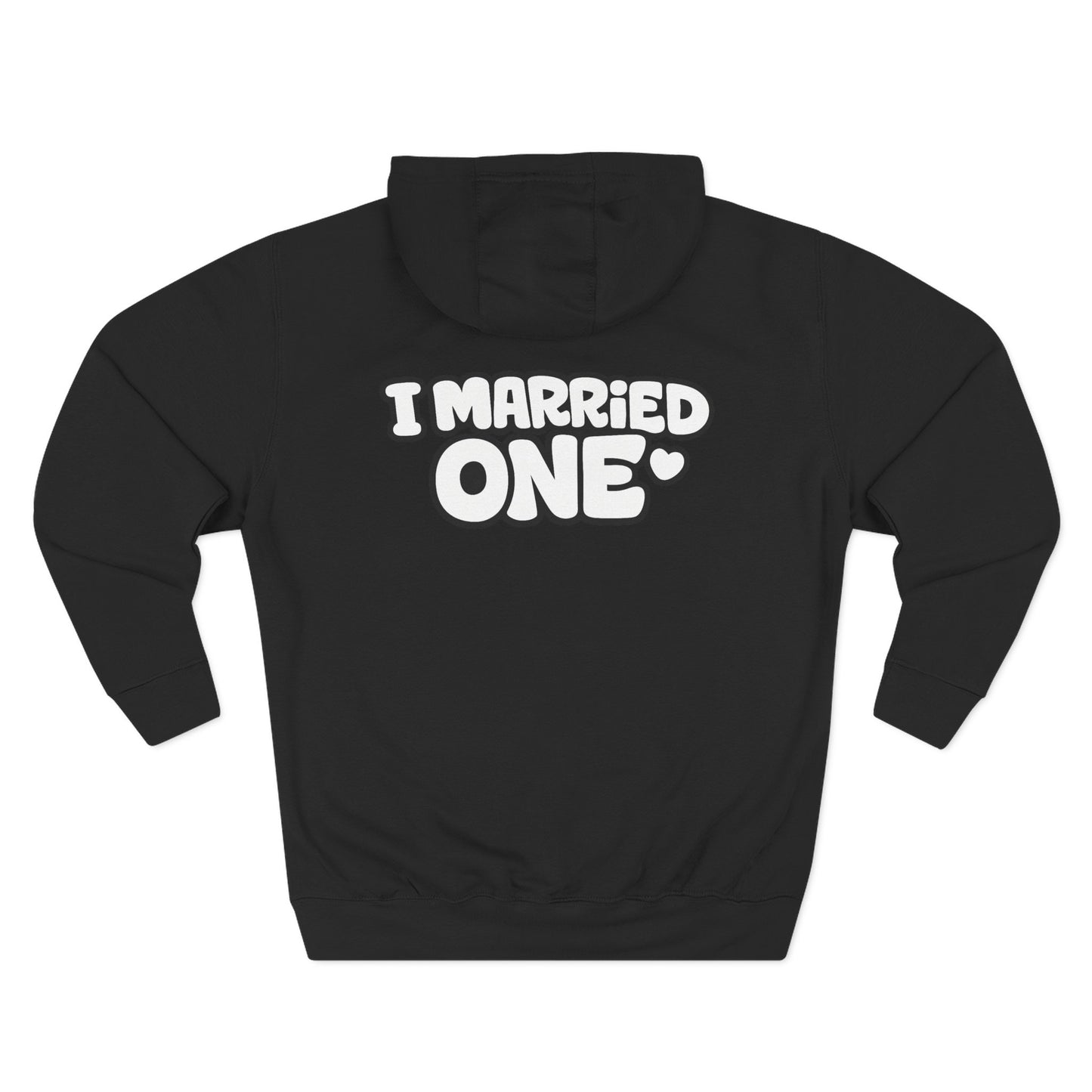 I Love Weird Women Hoodie – Funny Marriage Quote Pullover Cozy Fleece Graphic Hoodie Hoodie - "I Love Weird Women" / "I Married One" Graphic Pullover