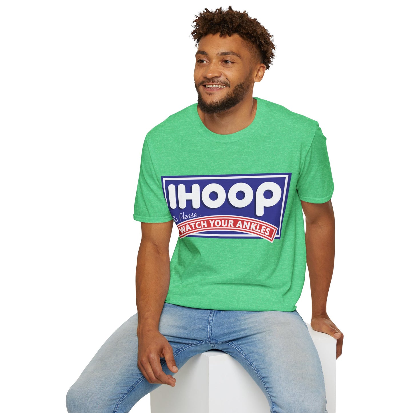 Basketball Shirt | IHoop Ankles Shirt | Sports Shirt | Gift for Baller | Baller Shirt | Mighty Lifestyle |  Softstyle T-Shirt