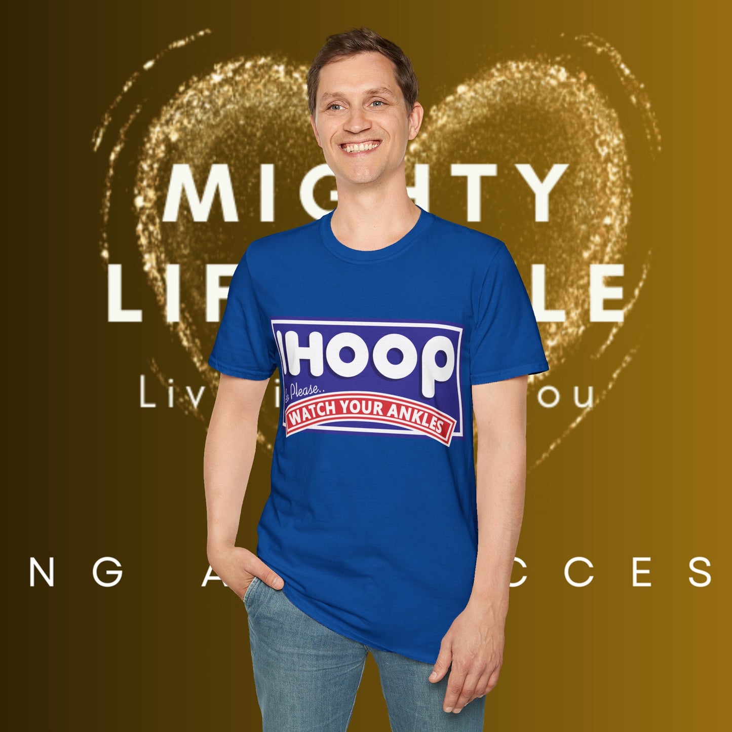 Basketball Shirt | IHoop Ankles Shirt | Sports Shirt | Gift for Baller | Baller Shirt | Mighty Lifestyle |  Softstyle T-Shirt