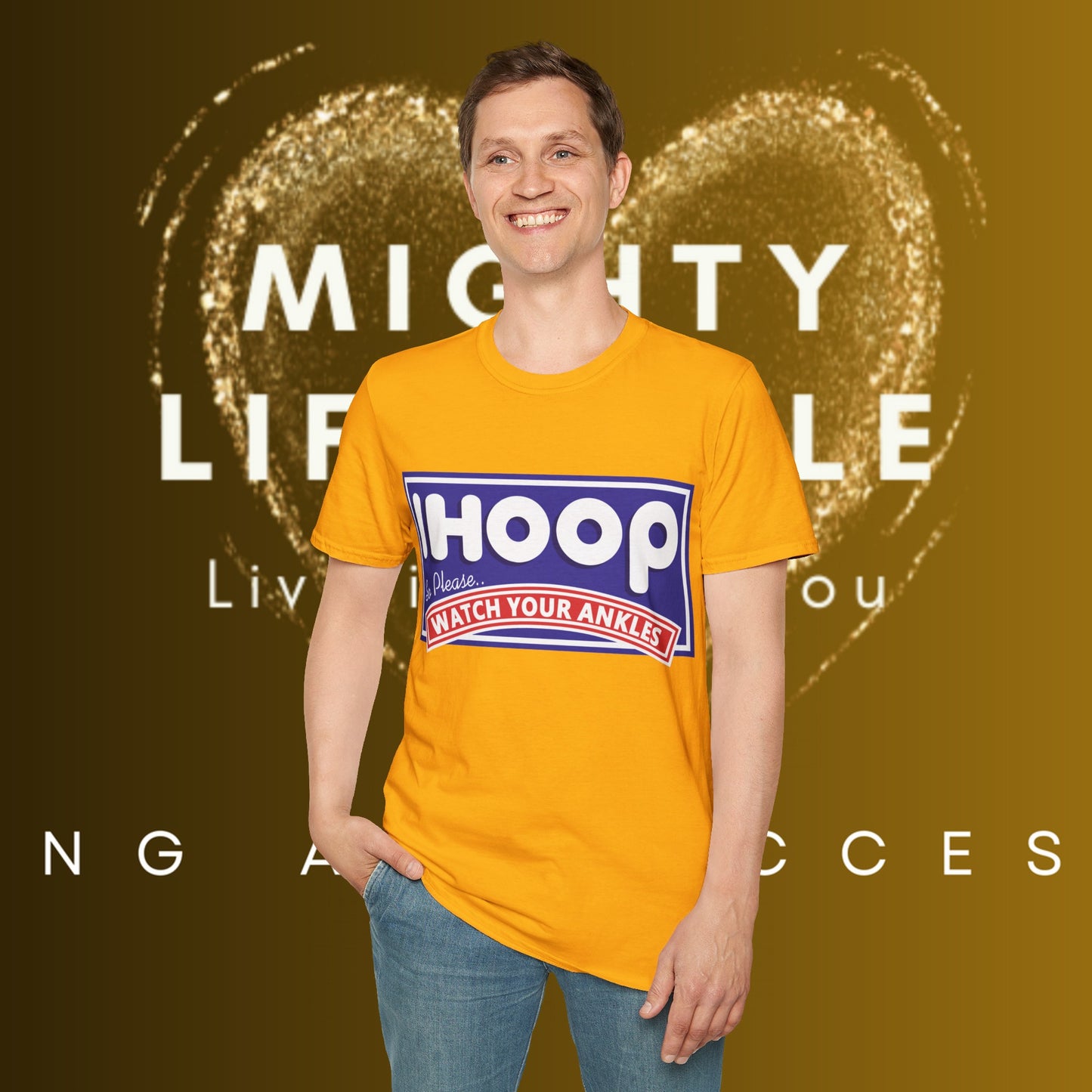 Basketball Shirt | IHoop Ankles Shirt | Sports Shirt | Gift for Baller | Baller Shirt | Mighty Lifestyle |  Softstyle T-Shirt