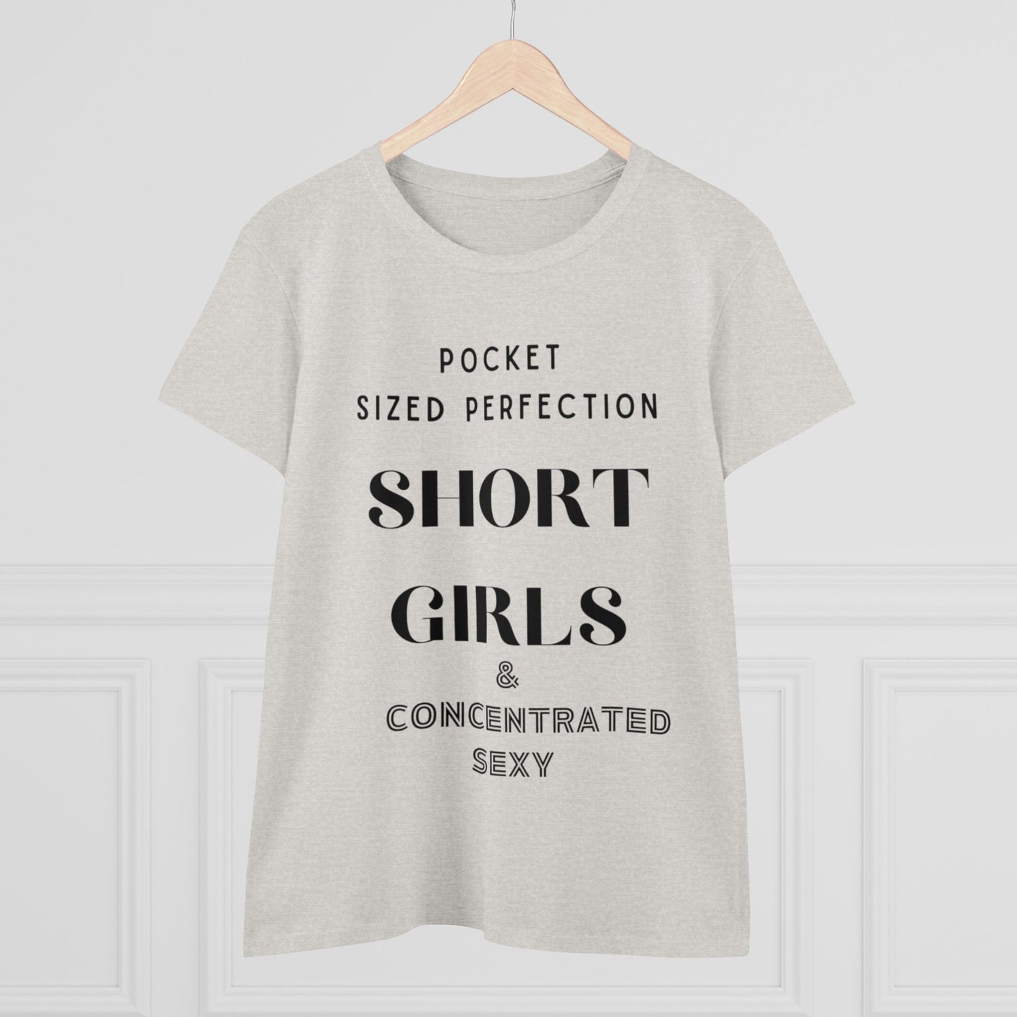 Short Girls Shirt | Women's Midweight Cotton Tee