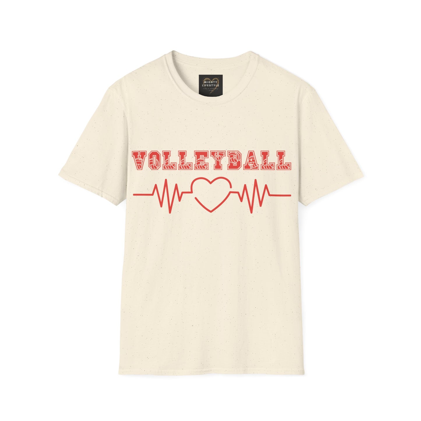 Volleyball Mom  | Volleyball Shirt | Sports Shirt | Baller Shirt | Mighty Lifestyle |  Softstyle T-Shirt