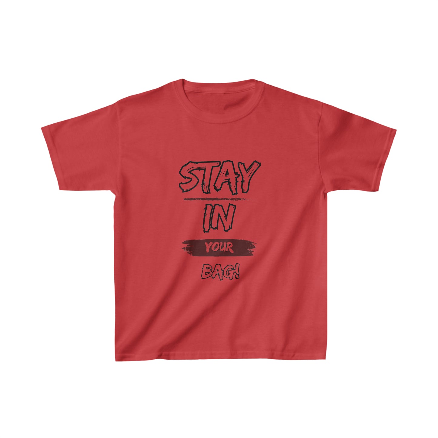 Stay In Your Bag | Motivational Shirt | Baller | Youth Kids Basketball Shirt | Sports Shirt. Unisex Shirt | Casual or Sports Shirt for Kids