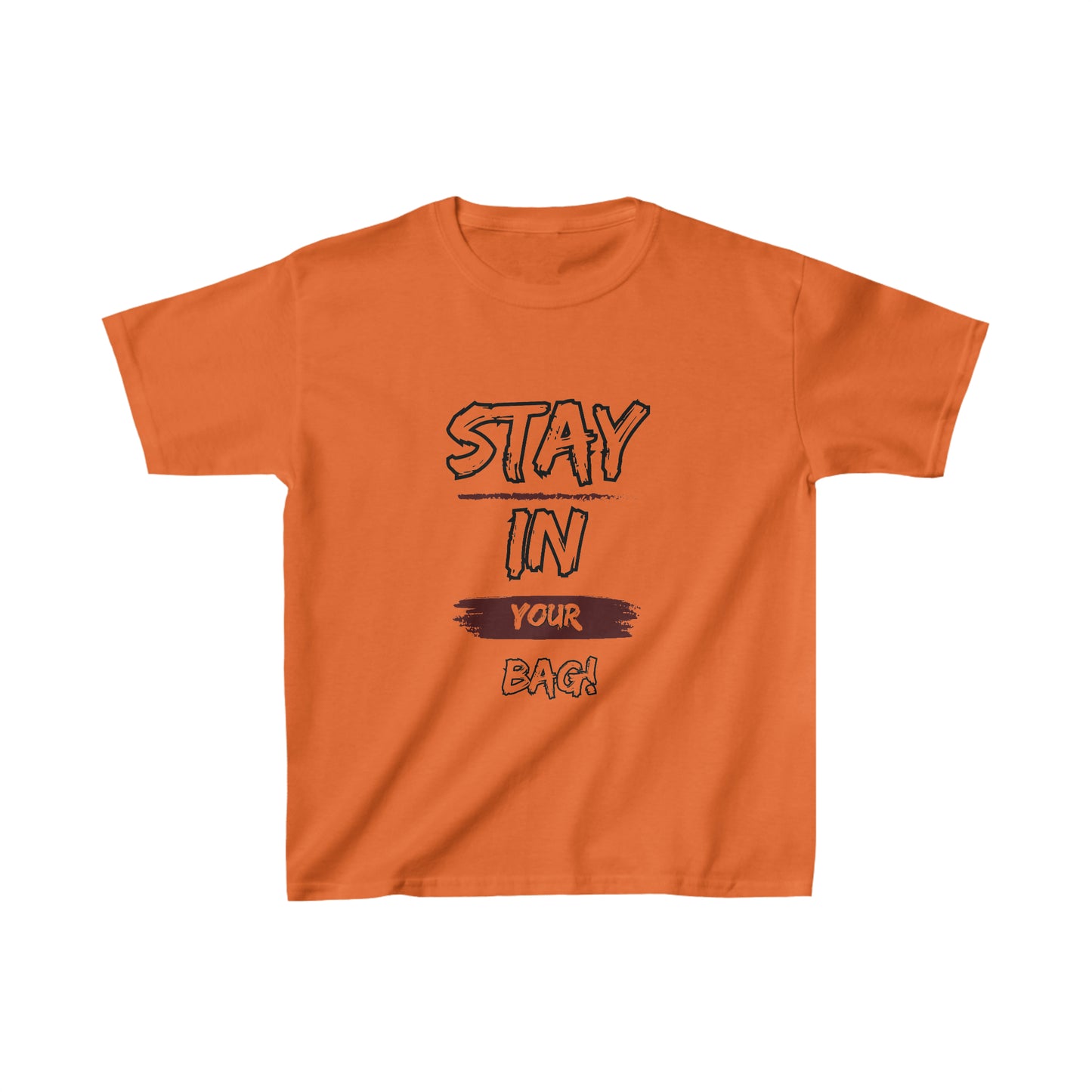 Stay In Your Bag | Motivational Shirt | Baller | Youth Kids Basketball Shirt | Sports Shirt. Unisex Shirt | Casual or Sports Shirt for Kids