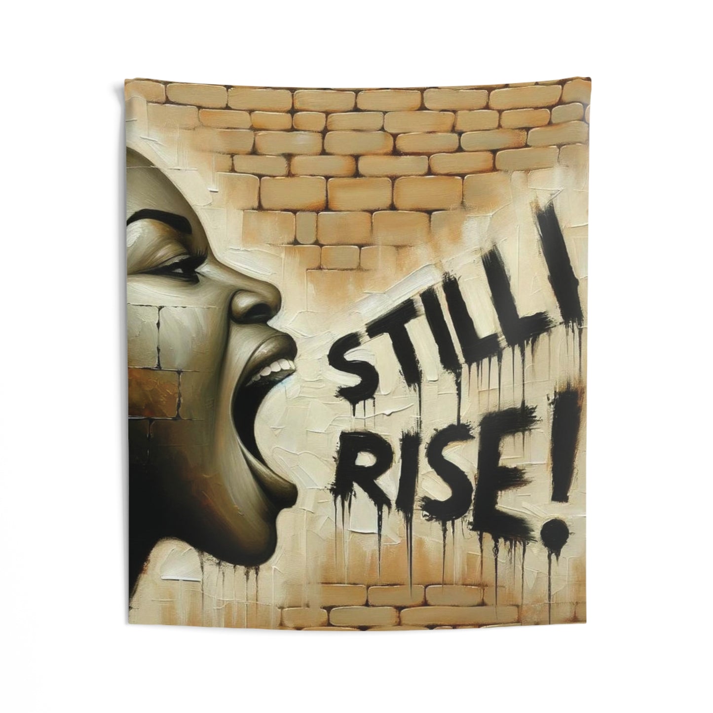 Still I Rise Art | Mansion Decor | Dorm Decor | Still I Rise Apartment Wall Art | Indoor Wall Tapestries |Still I Rise Art Tapestry