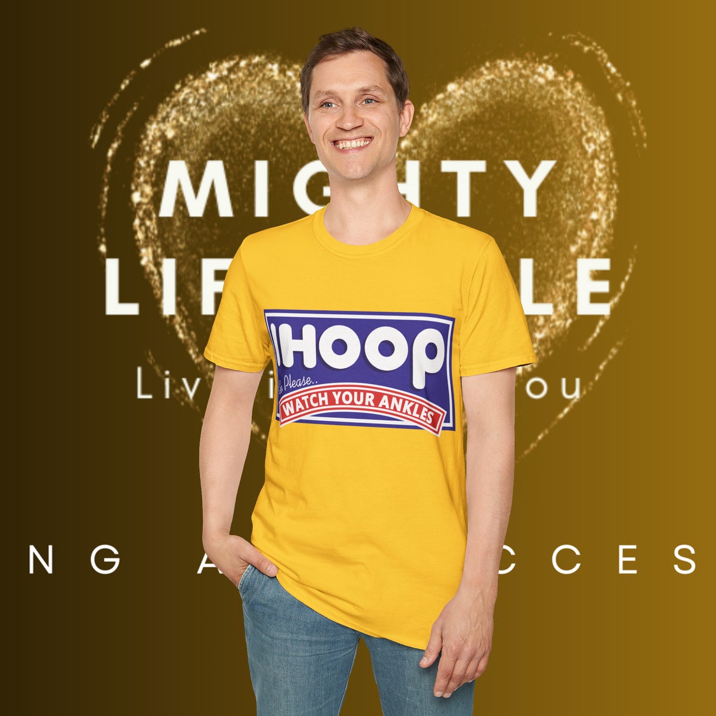 Basketball Shirt | IHoop Ankles Shirt | Sports Shirt | Gift for Baller | Baller Shirt | Mighty Lifestyle |  Softstyle T-Shirt