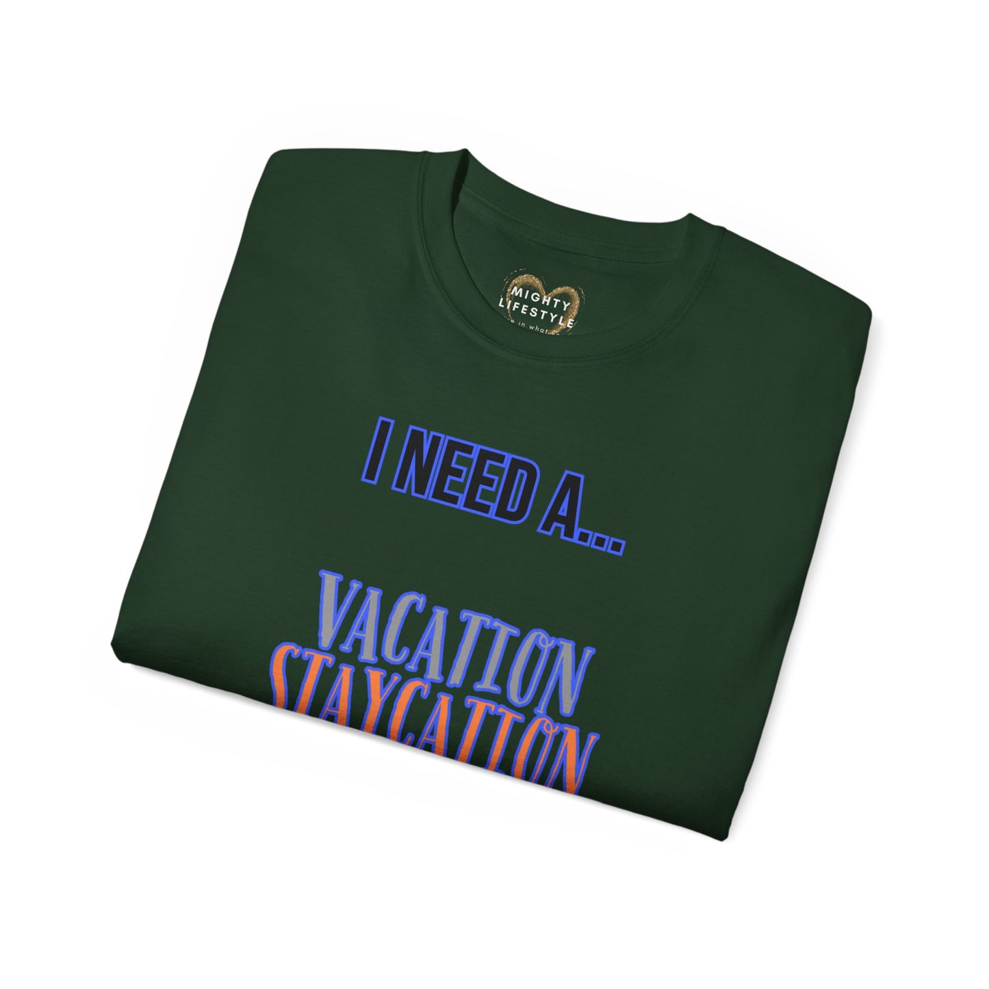 Vacation, Staycation, Baecation, or Medication Shirt, Tshirt, Tee for vacation, Gift Shirt, Fun Shirt, Relax Tee, Unisex Ultra Cotton Tee