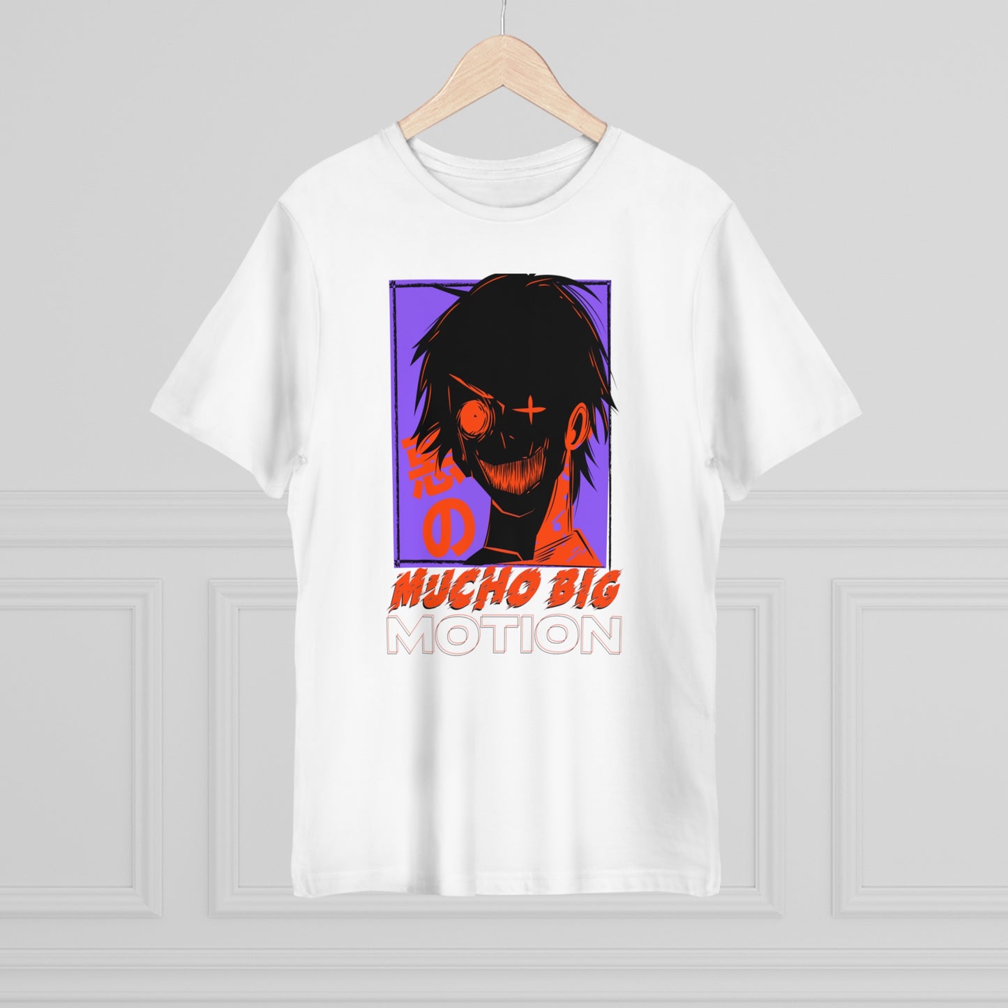 Mucho BIg Motion Blanco Anime Unisex Deluxe T-shirt
