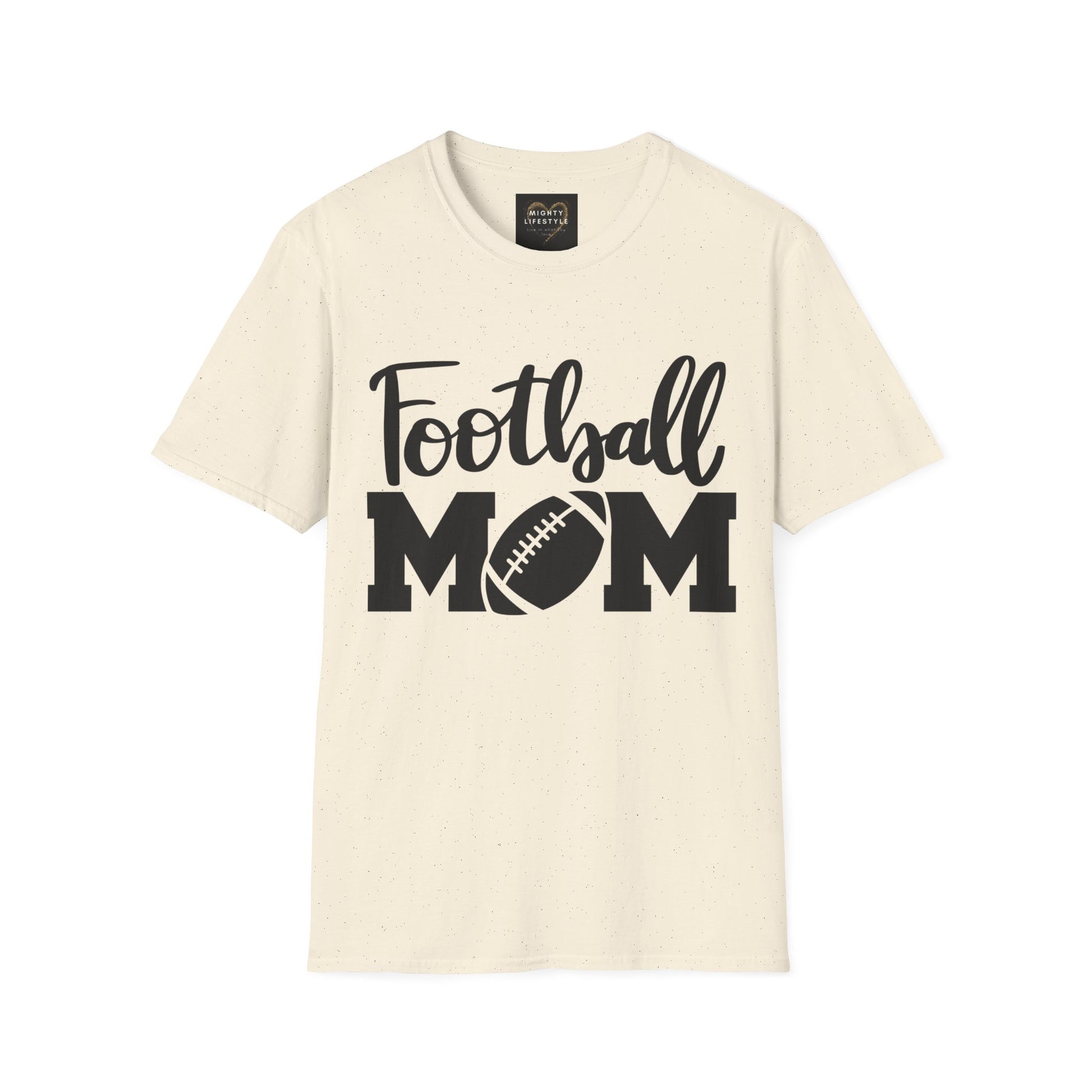 Football Mom Fan Shirt | Tackle and Flag Football Shirt | Sports Shirt | Football Player Shirt | Mighty Lifestyle | Softstyle T-Shirt - Mighty Lifestyle