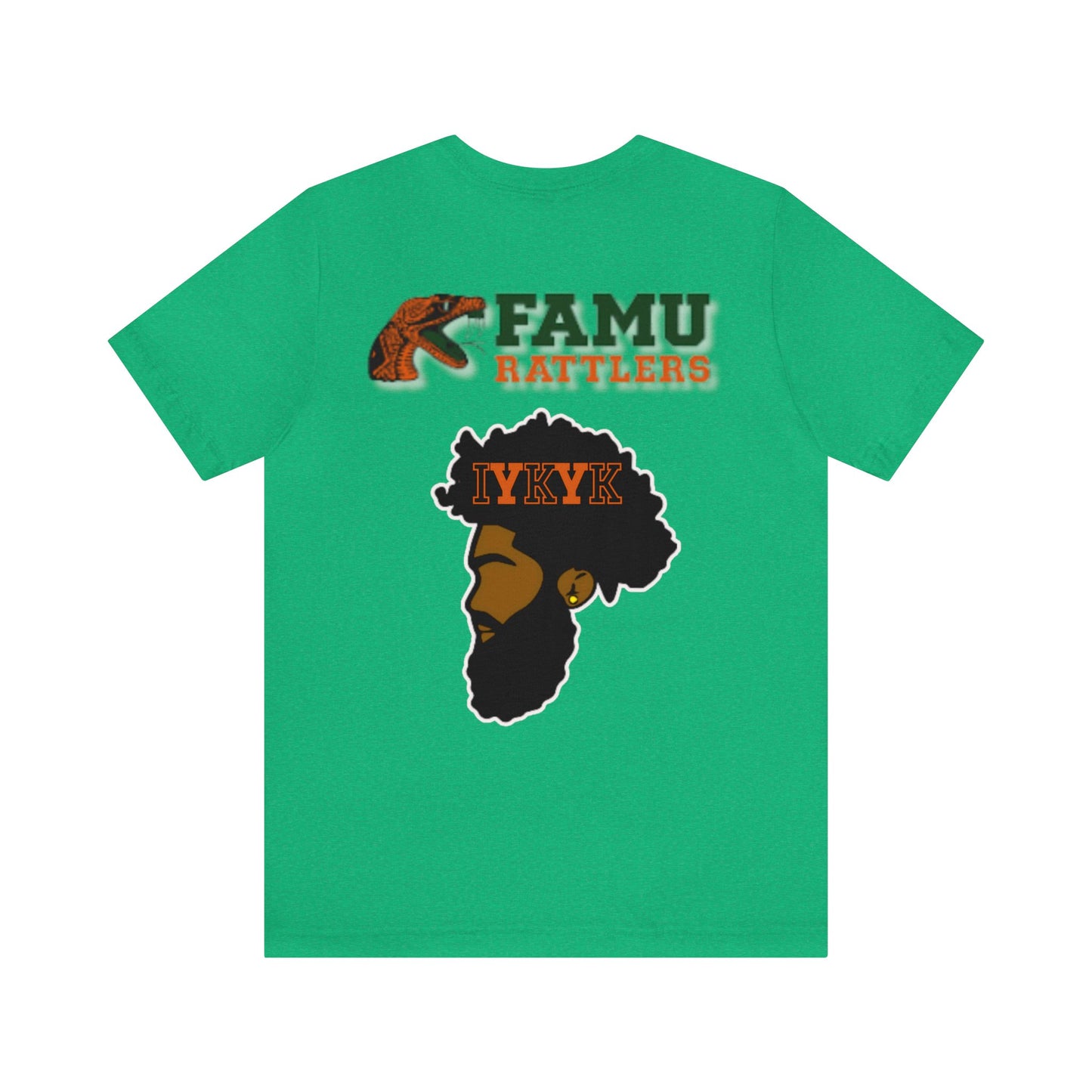 Rattler Shirt Male Afro, FAMU Shirt, FAMU Grad, FAMU Alum, Gift For Rattler, Gift for Rattler Alum