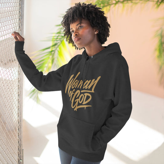 Woman of God "Fearfully and Wonderfully Made" Fleece Hoodie Faith Based Hoodie Christian Hoodie