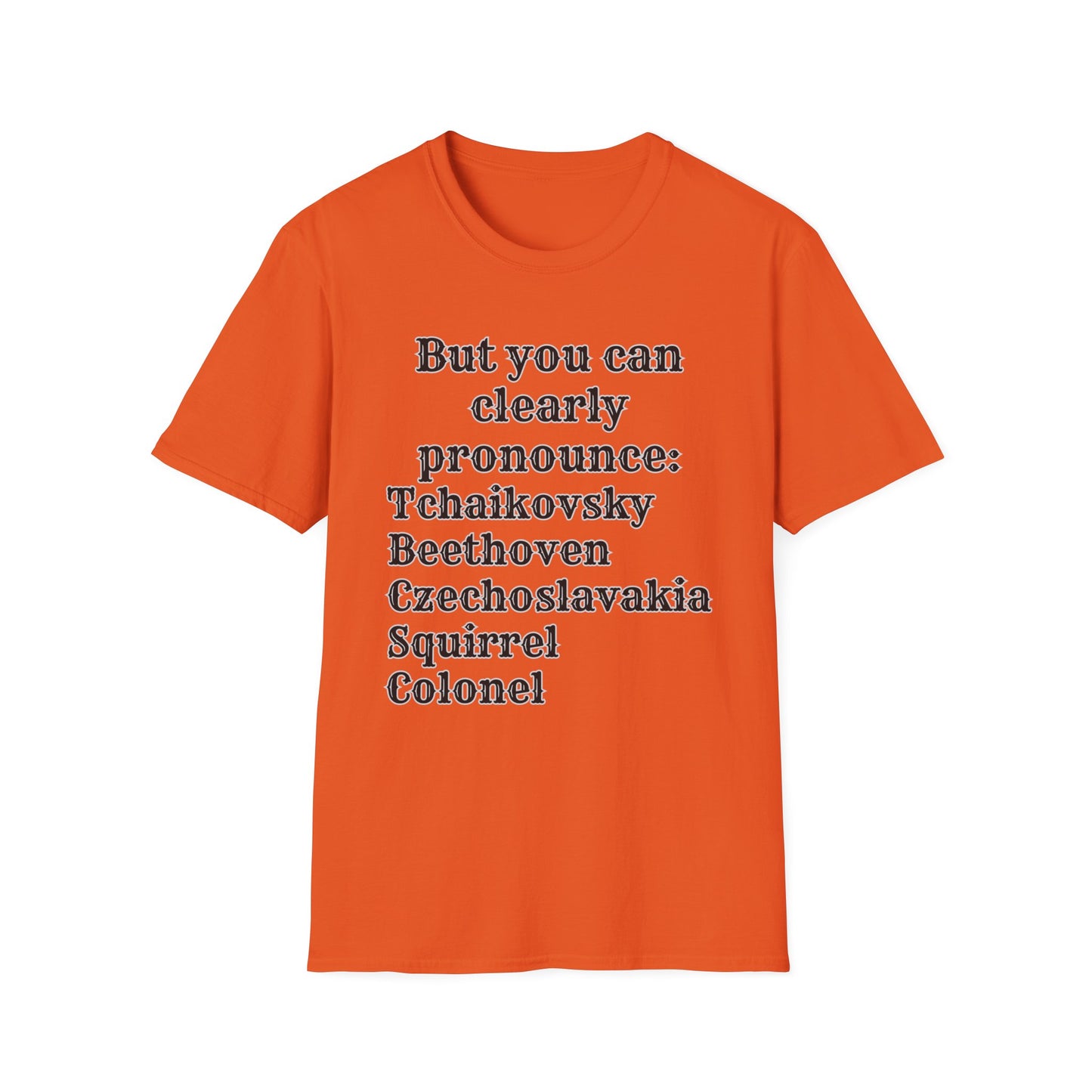 Pronounce, Shirt for Uniqueness, Shirt for unique names, Anti-microaggressions