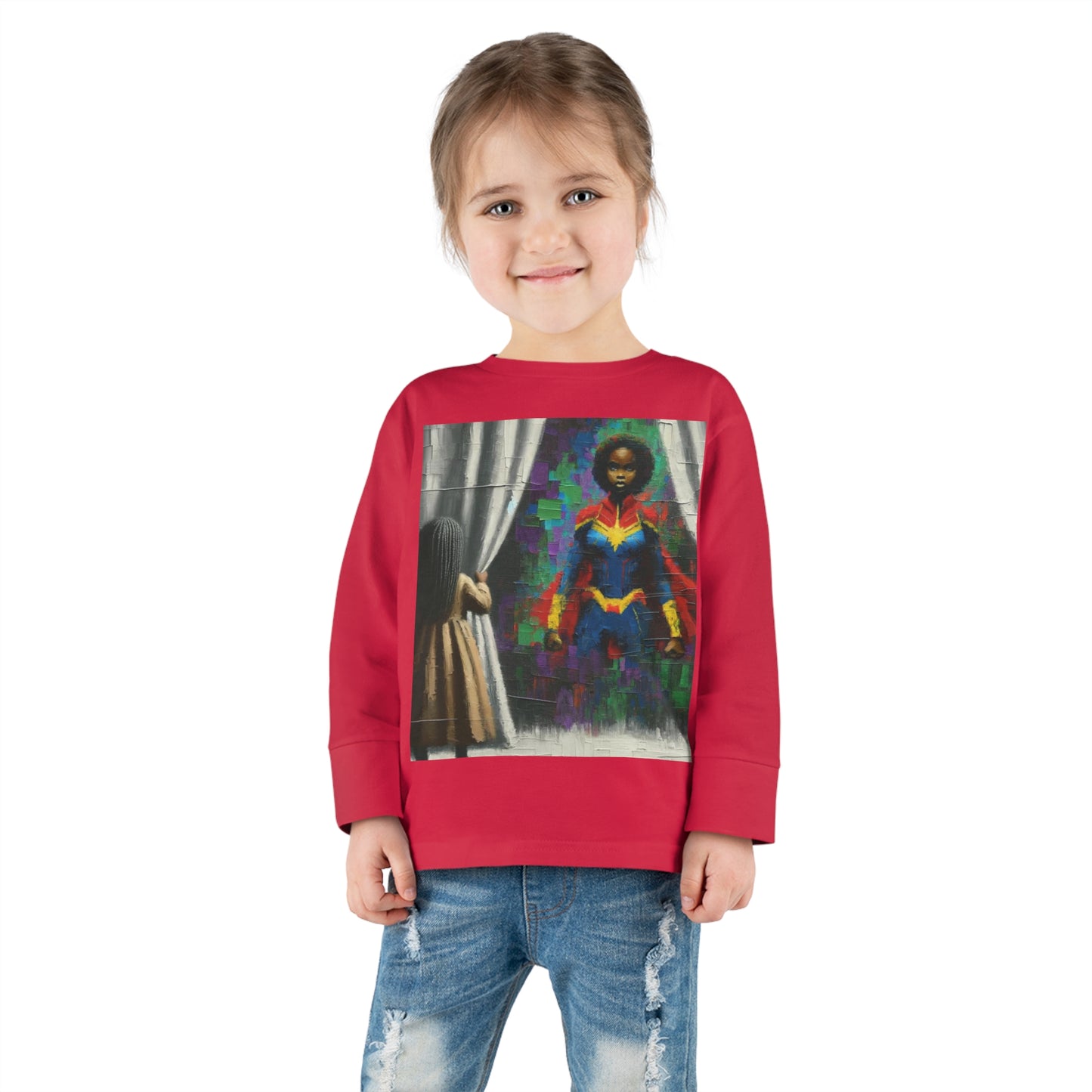 Super Hero Within | Toddler Long Sleeve Tee Shirt