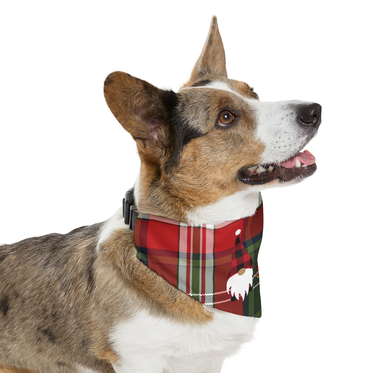 Plaid Christmas, Holiday, Festive Bandana Pet Bandana Collar for dogs or cats