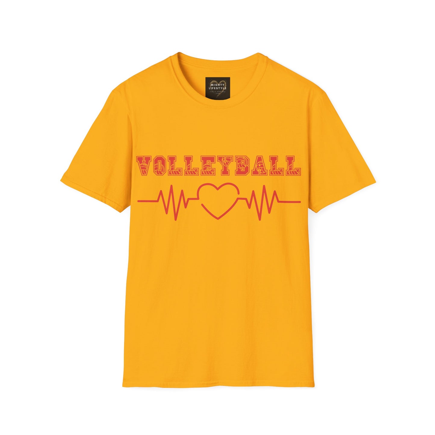 Volleyball Mom  | Volleyball Shirt | Sports Shirt | Baller Shirt | Mighty Lifestyle |  Softstyle T-Shirt