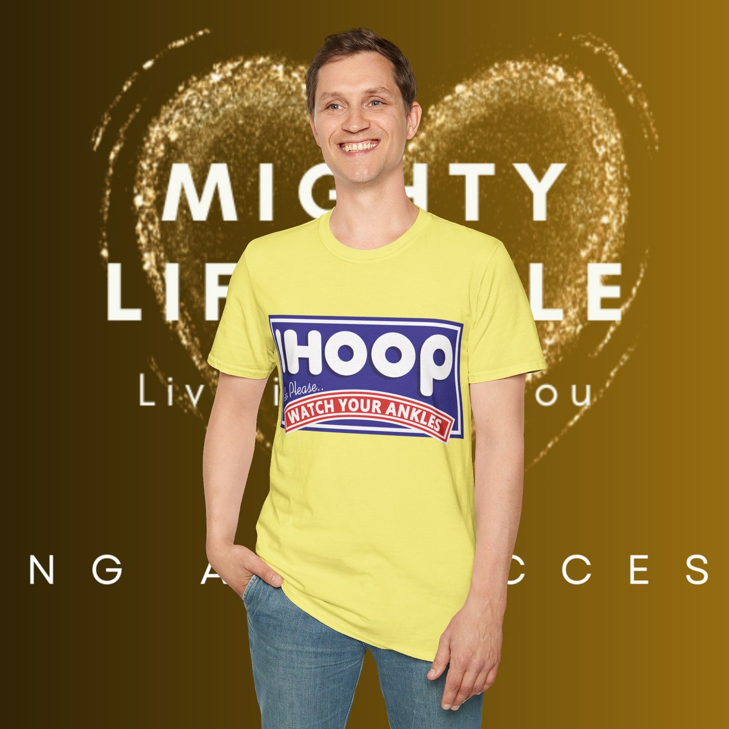 Basketball Shirt | IHoop Ankles Shirt | Sports Shirt | Gift for Baller | Baller Shirt | Mighty Lifestyle |  Softstyle T-Shirt