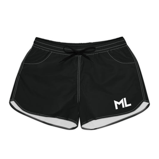 ML - Faith Based - Women's Athletic Shorts with AOP Design, Sporty Shorts, Casual Summer Bottoms, Beachwear, Fitness Apparel, Gift for Her