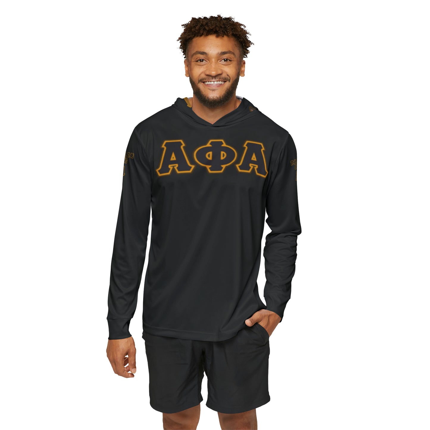 Phirst Hoodie; Lightweight hoodie , Men's Sports Warmup Workout Gym Hoodie Fitness Alpha Phi Alpha Hoodie
