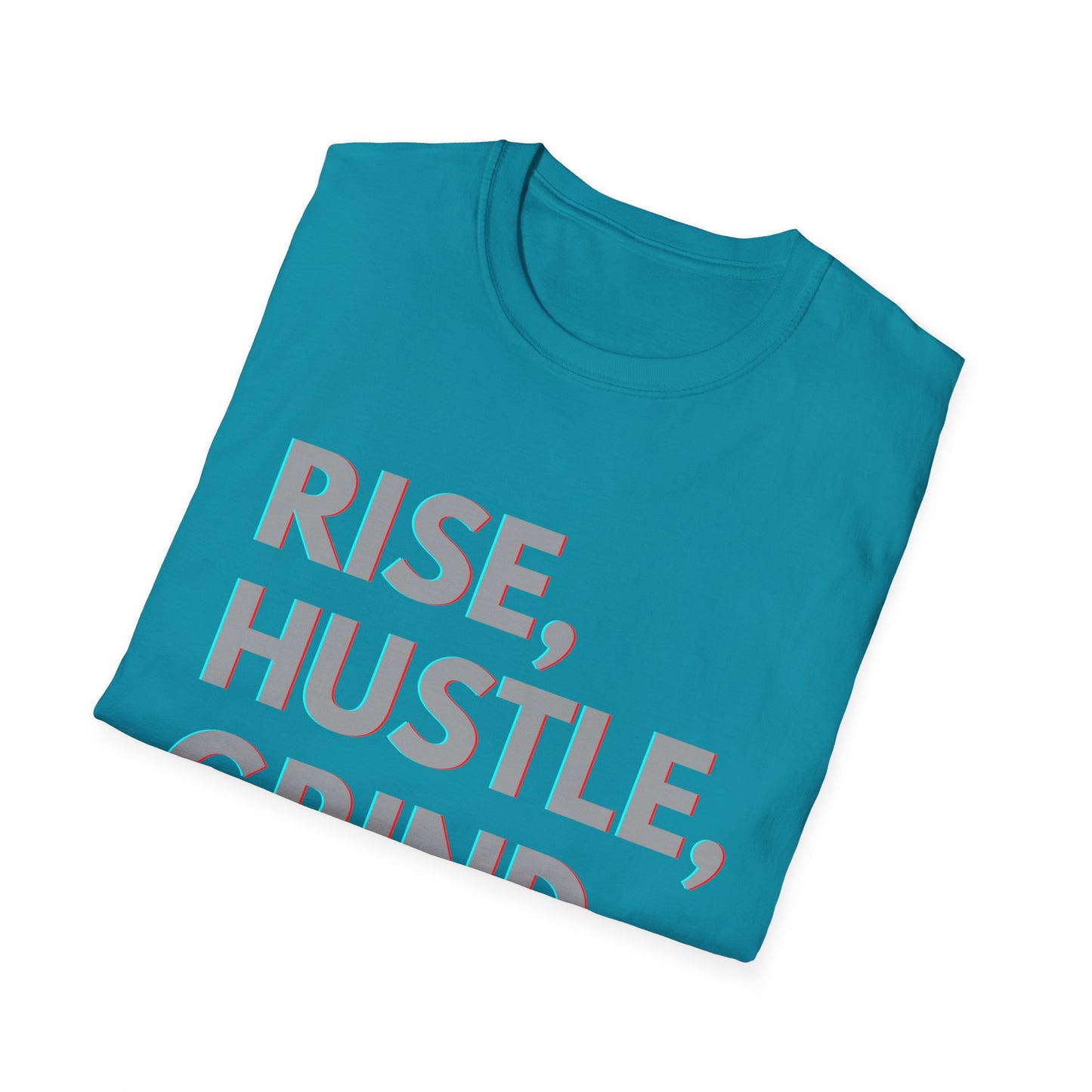 RISE HUSTLE GRIND | Mighty Lifestyle Basketball | Mighty Lifestyle Sports | Mighty Lifestyle Gym Shirt | Mighty Lifestyle Motivation Affirmations