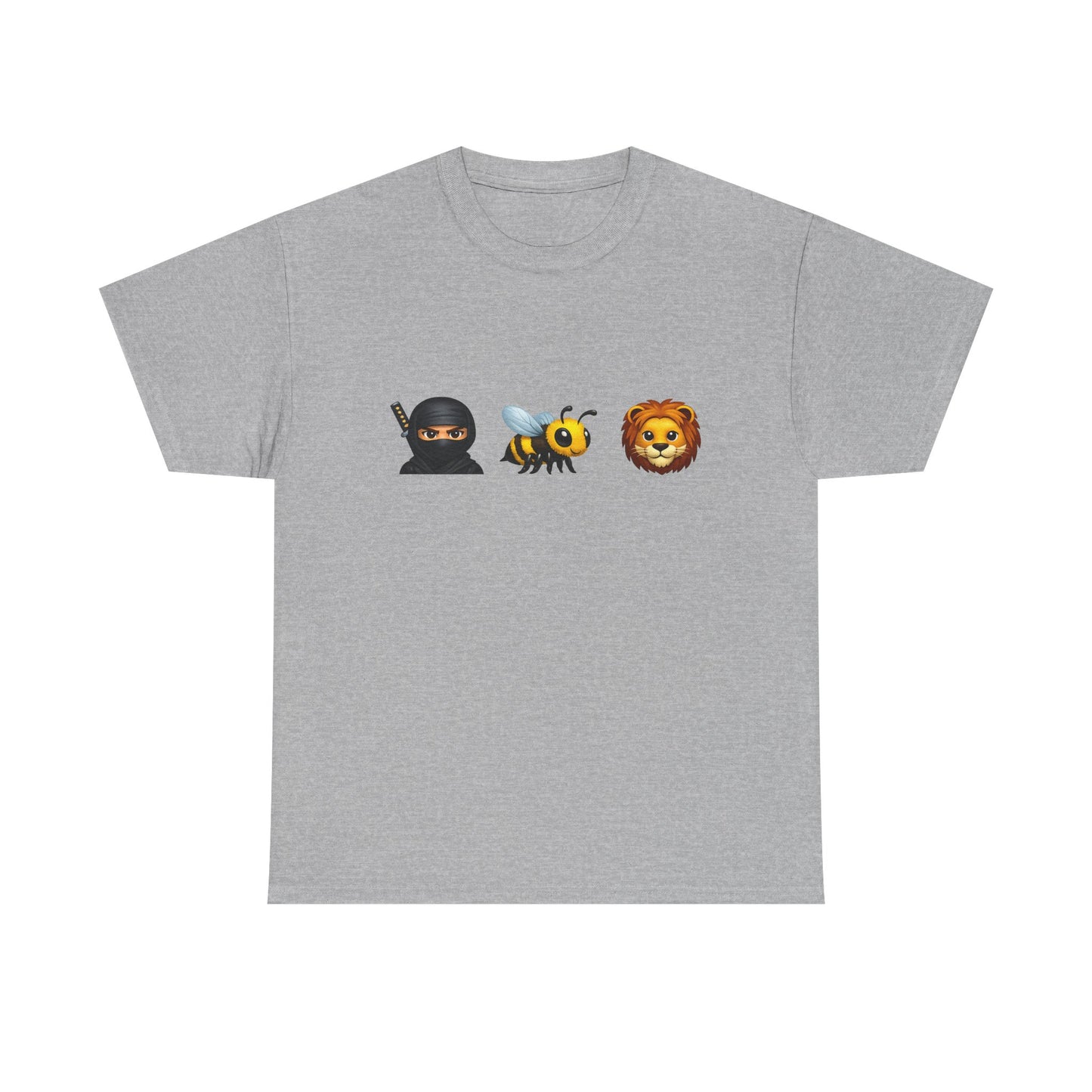 Ninjas Be Lyin' Emoji Tee — Ninja • Bee • Lion Graphic T-Shirt