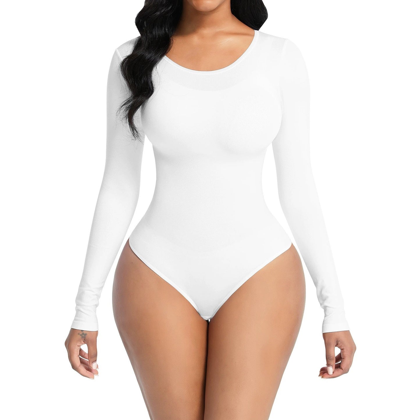 The Megan Body Suit | Bodysuit Body Hugging Body Lifting Body Shaping Women's Bodysuit Long Sleeve Body Slimming Cloth Body Shaping