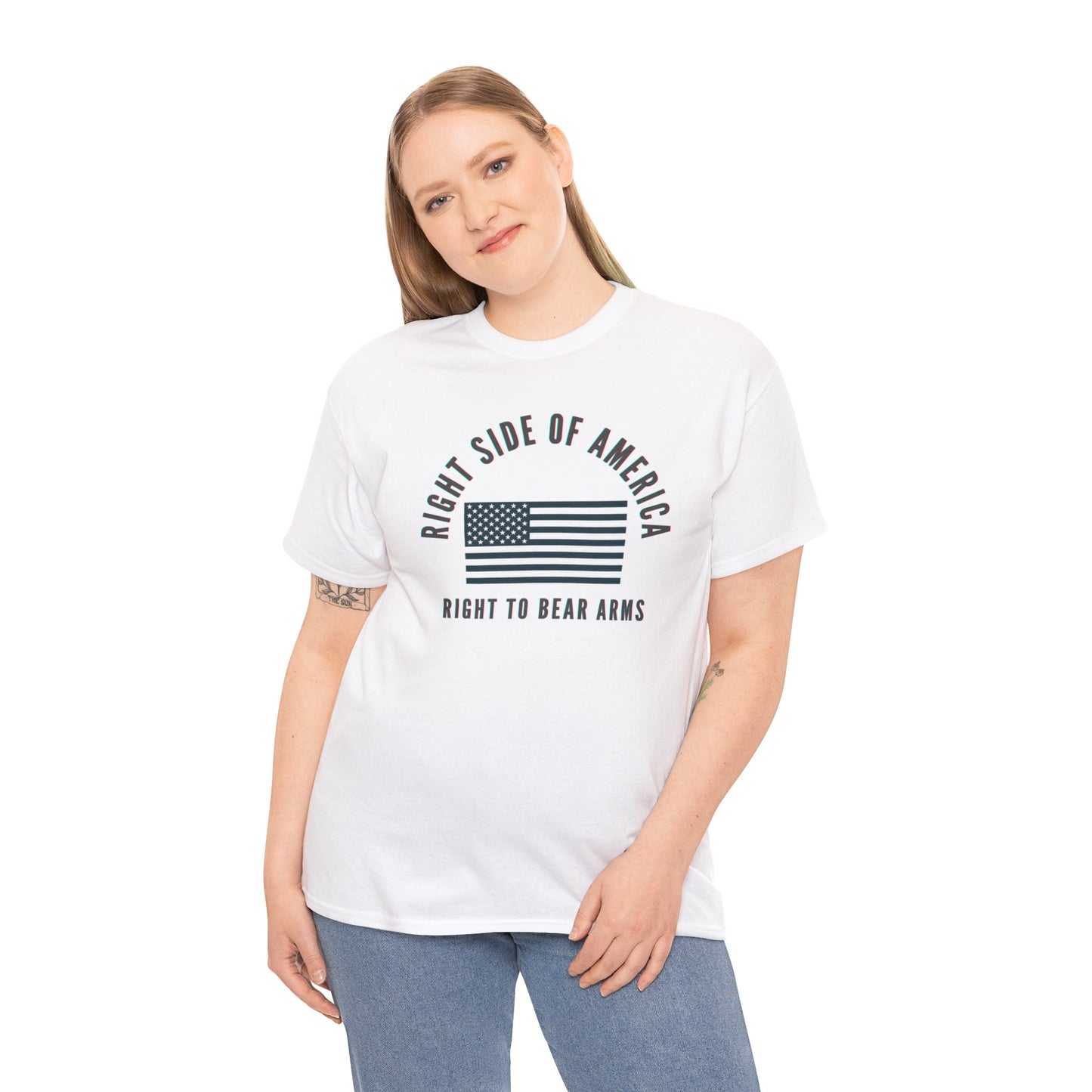 Right Side America Shirt, Patriot Shirt, Veteran's Day, Independence Day, Labor Day