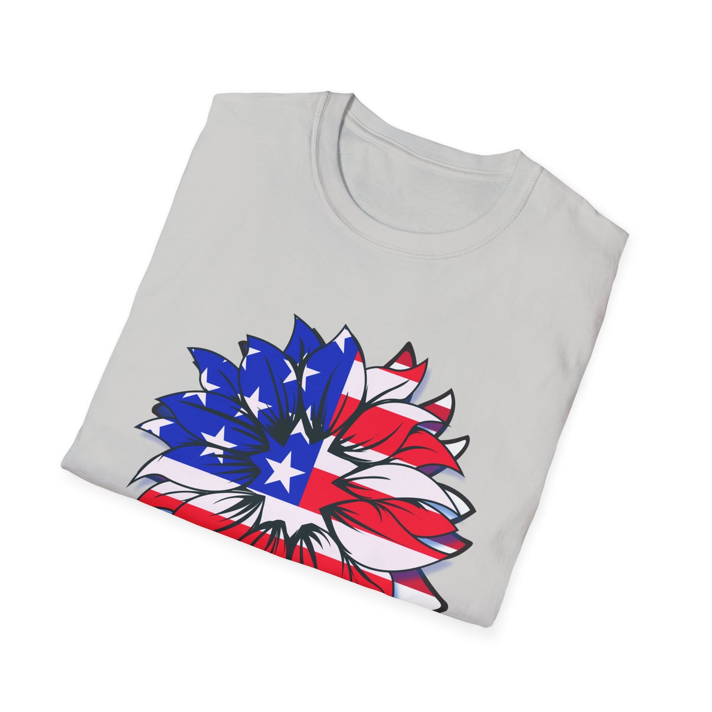 SUNFLOWER US FLAG, Sunflower American Patriot, American History, American Legacy, Patriot Shirt