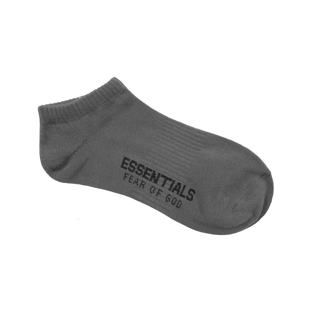 ESSENTIALS style Mens and Women's High Street  Fashion Brand Sports Socks Boat Socks Versatile