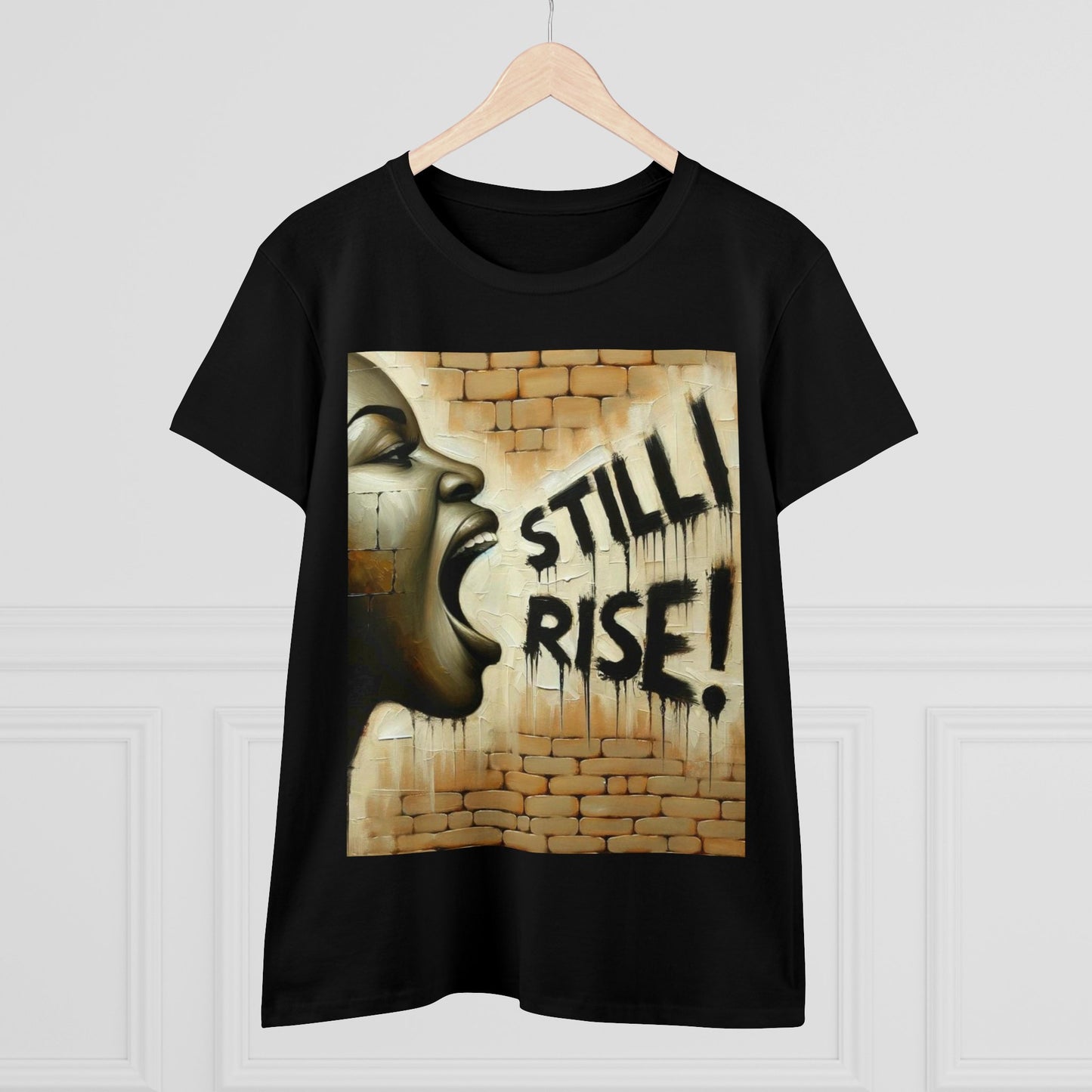 Still I Rise | Black History Shirt | Women's Shirt | Women's Midweight Cotton Tee