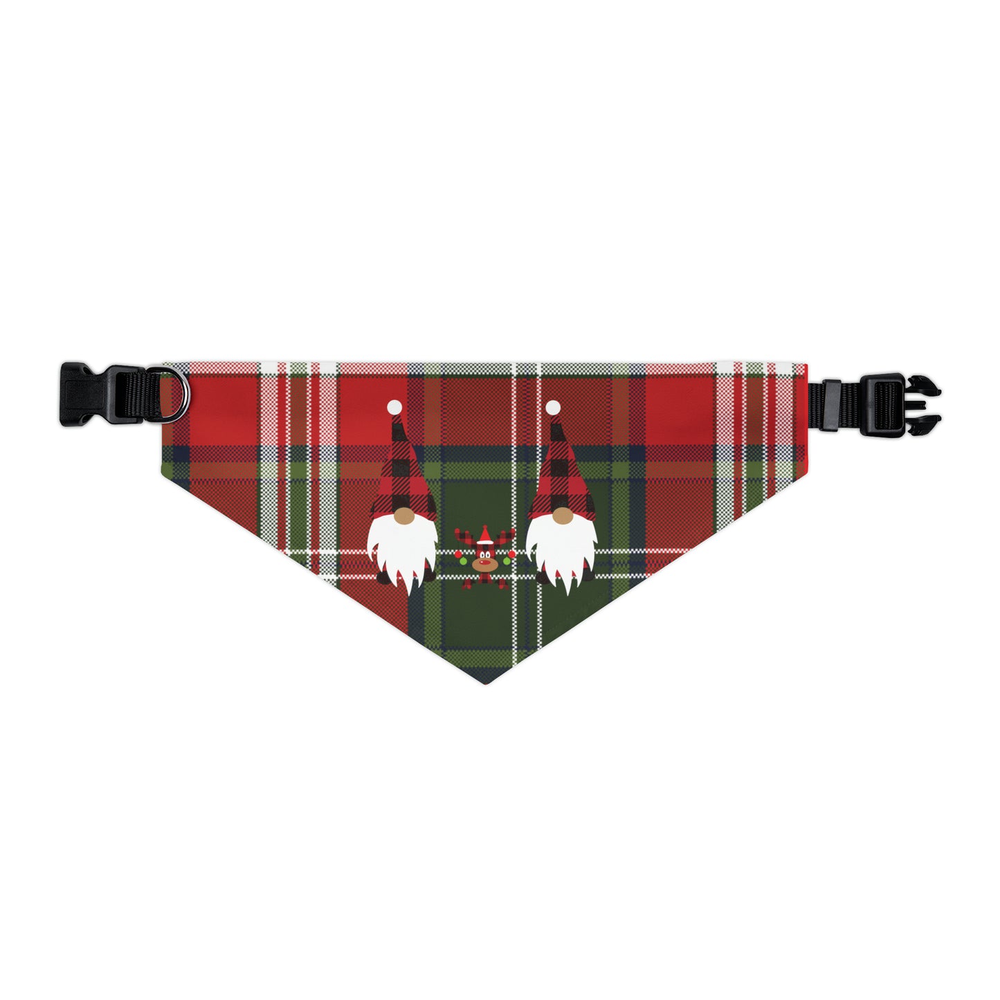 Plaid Christmas, Holiday, Festive Bandana Pet Bandana Collar for dogs or cats