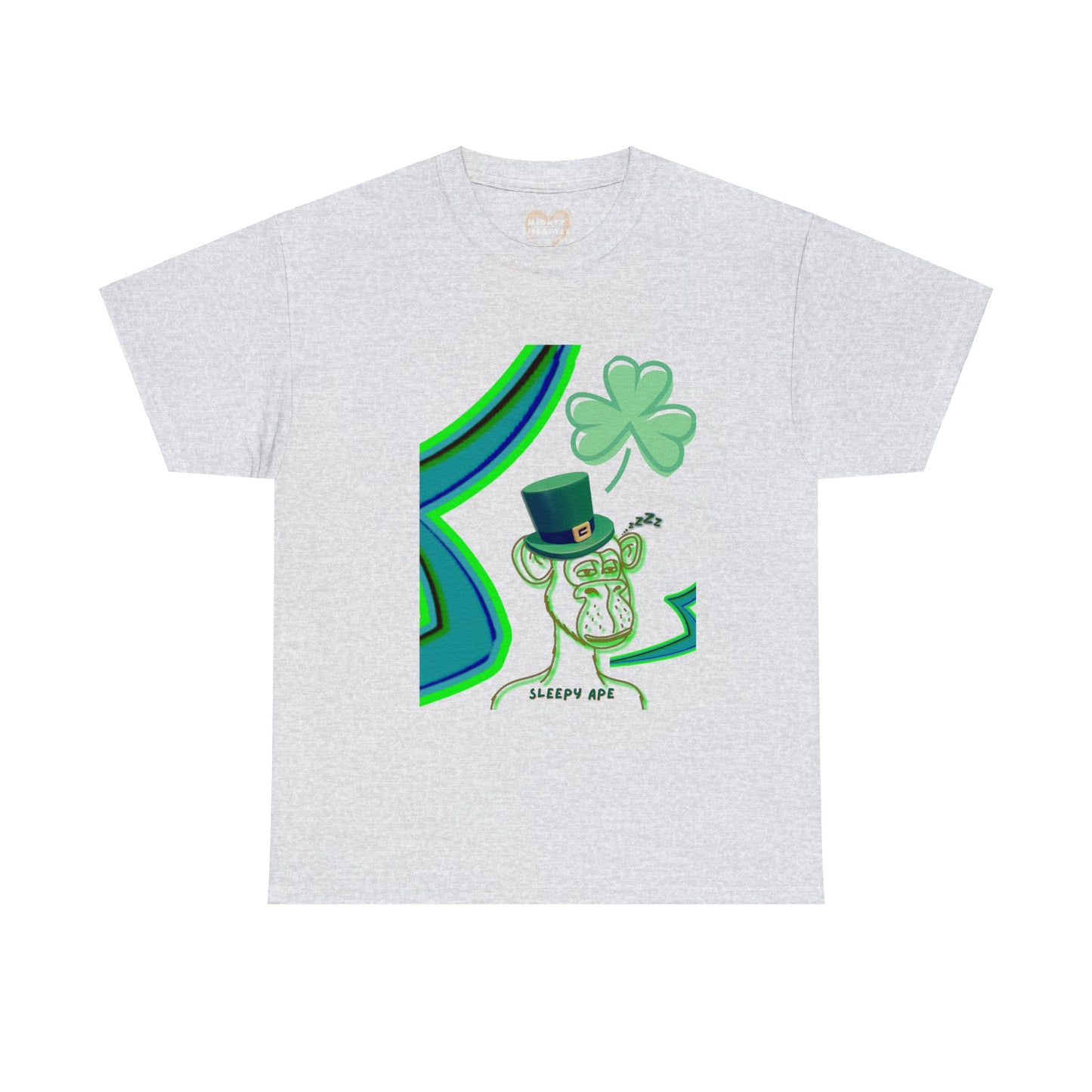 St Patrick's Sleepy Ape Shirt, St Patrick's Day Shirt, Lucky Shirt, Shirt for Spring, Gift for St Patty