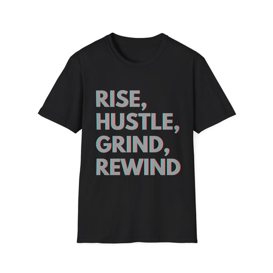 RISE HUSTLE GRIND | Mighty Lifestyle Basketball | Mighty Lifestyle Sports | Mighty Lifestyle Gym Shirt | Mighty Lifestyle Motivation Affirmations