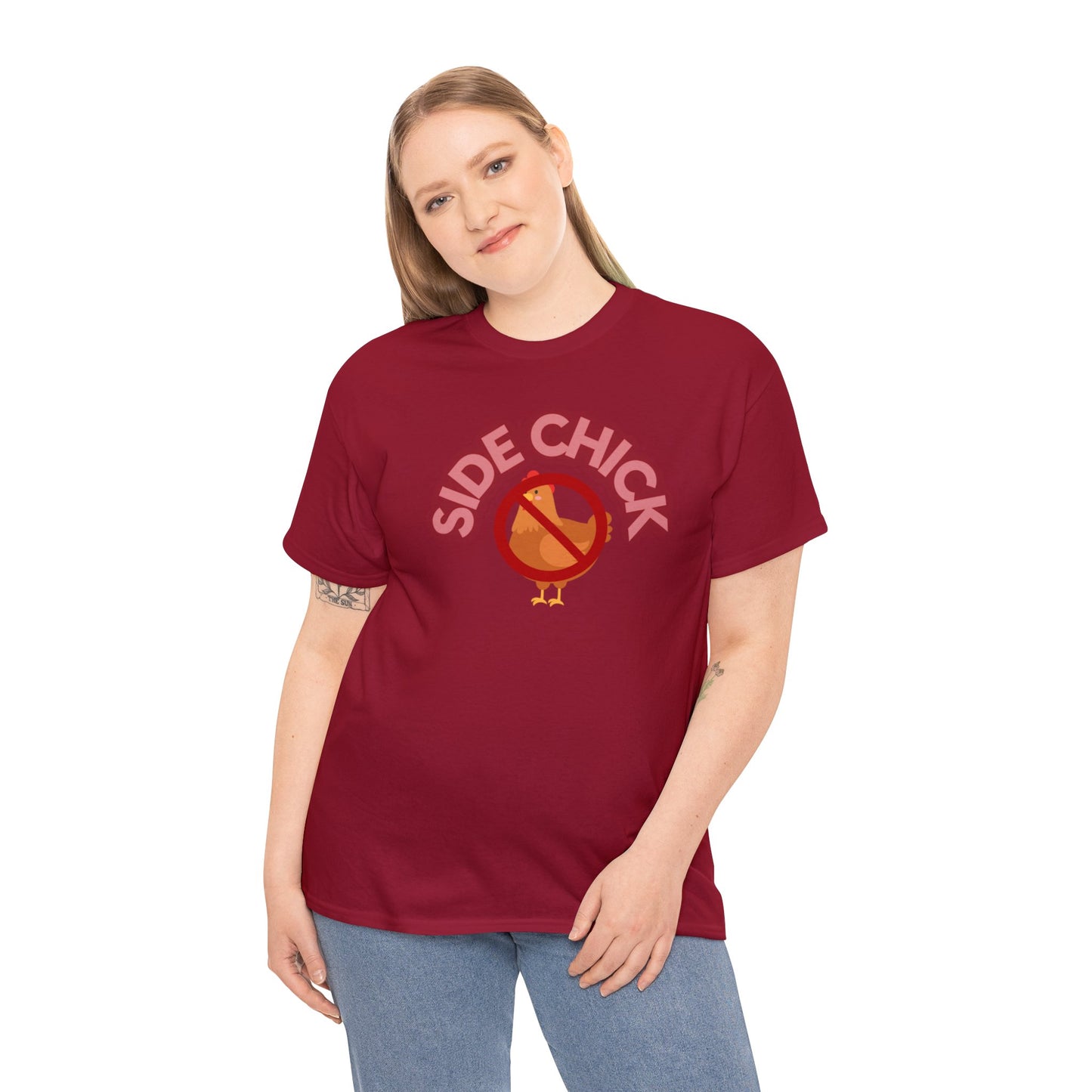 Side Chick Tee, Shirt for side chick, gift for side chick, Shirt for holidays, Prank Shirt, Gag Gift, Parody Shirt