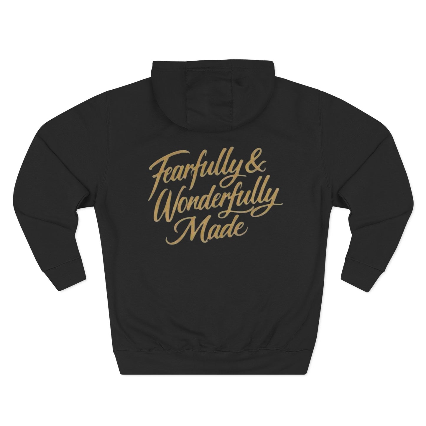 Woman of God "Fearfully and Wonderfully Made" Fleece Hoodie Faith Based Hoodie Christian Hoodie