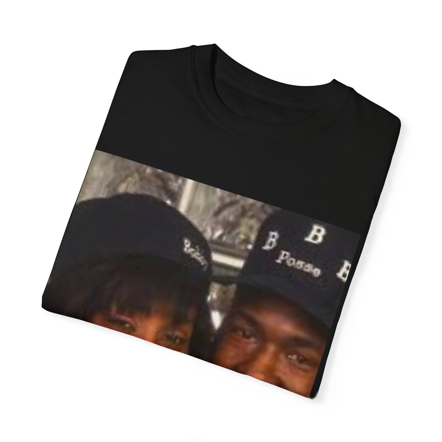 Whitney and Bobby, Bobby and Whitney, Love Story, Hip Hop Love, Unisex Garment-Dyed T-shirt