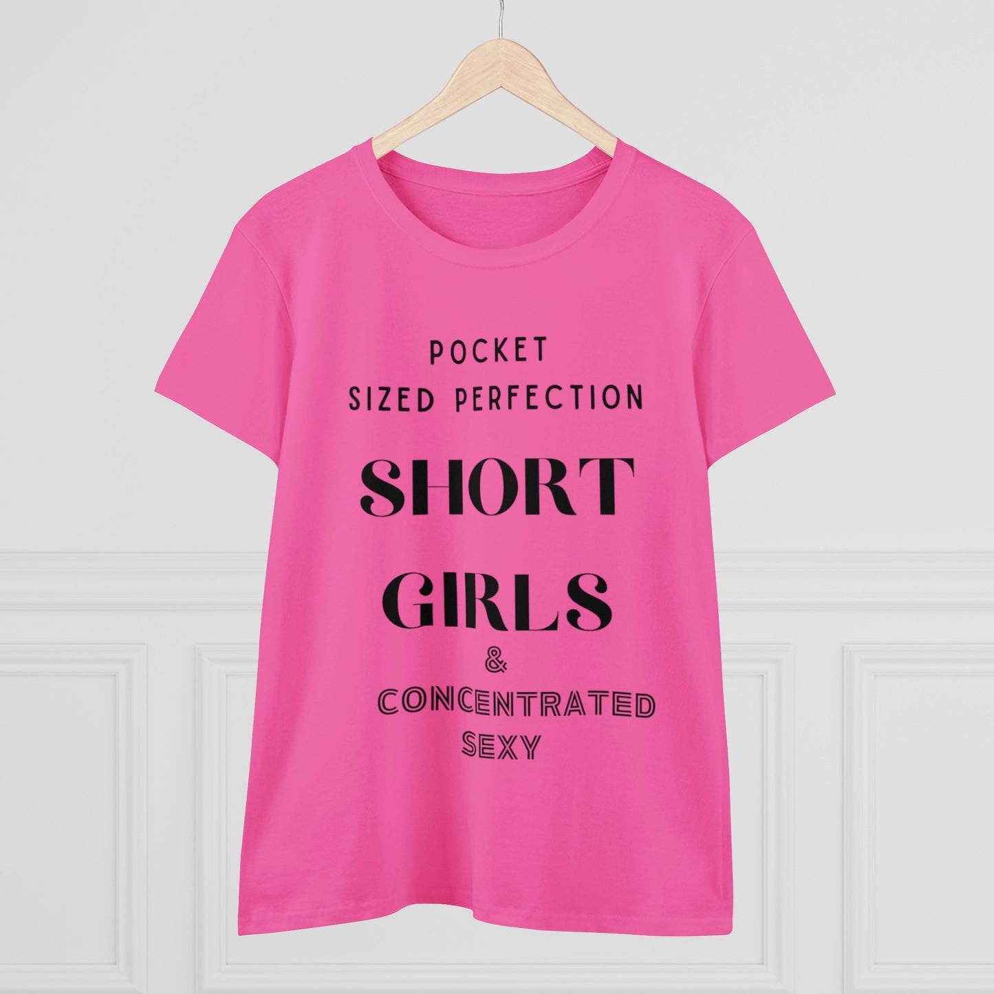 Short Girls Shirt | Women's Midweight Cotton Tee