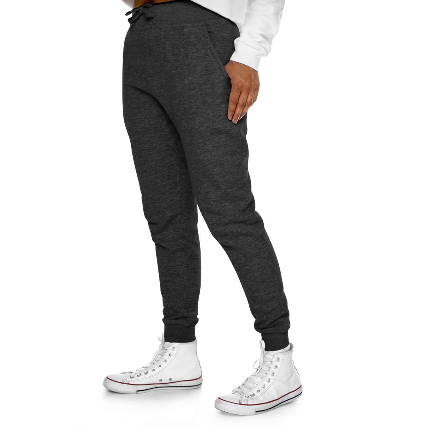 Mighty Lifestyle God Family Health Wealth | Unisex Fleece Joggers