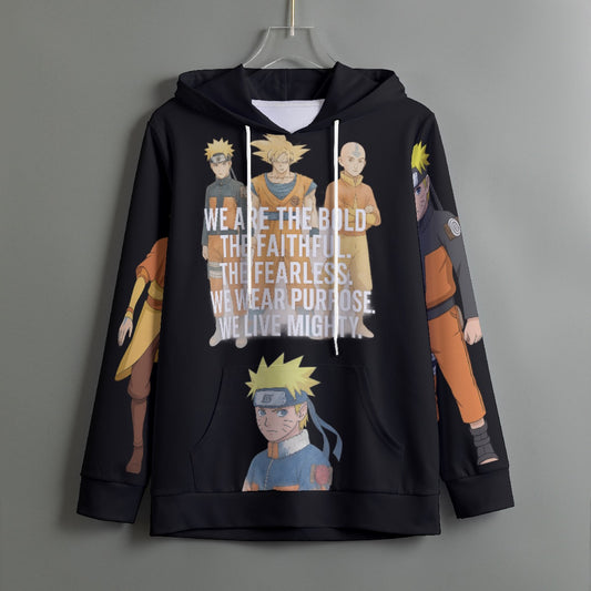 Anime Inspired Women’s Hoodie Teen Girl Pullover Hoodie With Drawstring